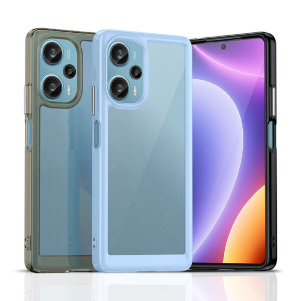 POCO F Serie TPU Mode POCO F5 Handyhülle Transparent #1805