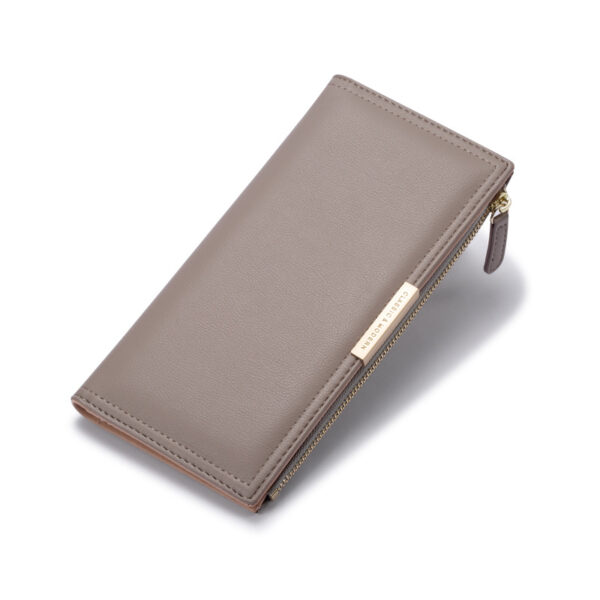 Geldbörsen Und Taschen Mode Einfarbig PU Geldbörse Universal #10005 – Bild 3