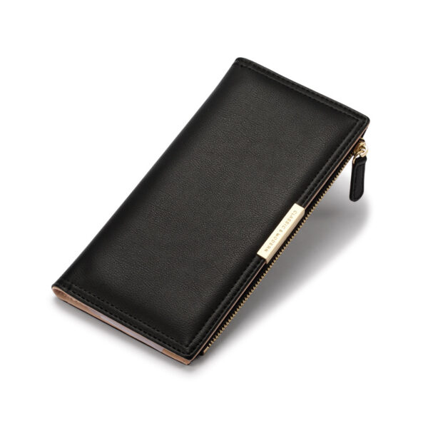 Geldbörsen Und Taschen Mode Einfarbig PU Geldbörse Universal #10005 – Bild 5